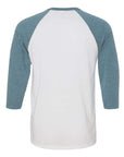 BELLA + CANVAS Unisex Three-Quarter Sleeve Baseball Tee 3200
