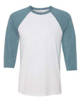 BELLA + CANVAS Unisex Three-Quarter Sleeve Baseball Tee 3200