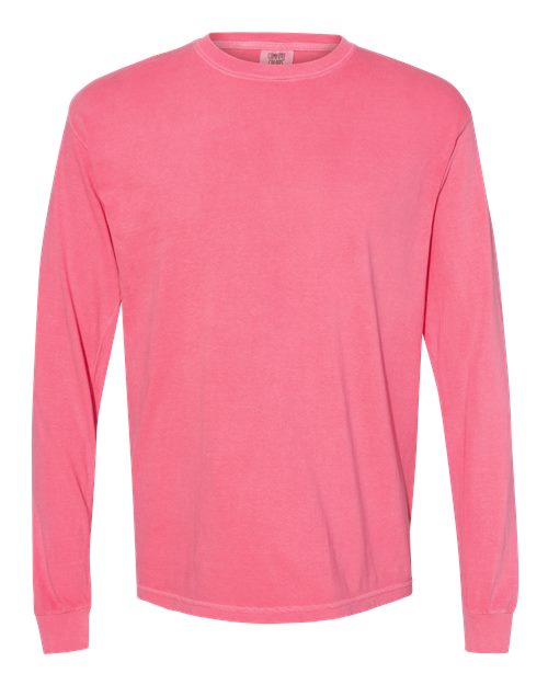 Comfort Colors Unisex Garment-Dyed Heavyweight Long Sleeve T-Shirt 6014