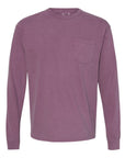 Comfort Colors Unisex Garment-Dyed Heavyweight Long Sleeve Pocket T-Shirt 4410