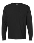Comfort Colors Unisex Garment-Dyed Heavyweight Long Sleeve Pocket T-Shirt 4410