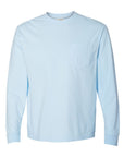 Comfort Colors Unisex Garment-Dyed Heavyweight Long Sleeve Pocket T-Shirt 4410