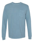 Comfort Colors Unisex Garment-Dyed Heavyweight Long Sleeve Pocket T-Shirt 4410