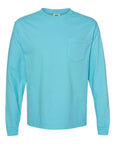 Comfort Colors Unisex Garment-Dyed Heavyweight Long Sleeve Pocket T-Shirt 4410