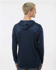 Badger Unisex B-Core Hooded Long Sleeve T-Shirt 4105