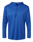 Badger Unisex B-Core Hooded Long Sleeve T-Shirt 4105