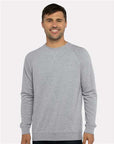 Next Level Unisex Laguna Raglan Crewneck Sweatshirt 9000