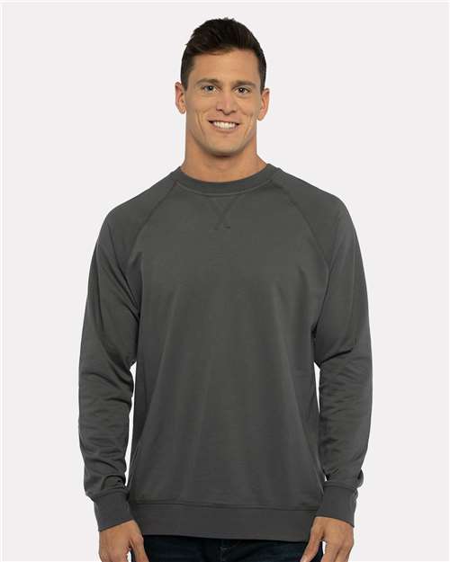 Next Level Unisex Laguna Raglan Crewneck Sweatshirt 9000