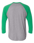 Next Level Unisex Triblend Three-Quarter Raglan T-Shirt 6051