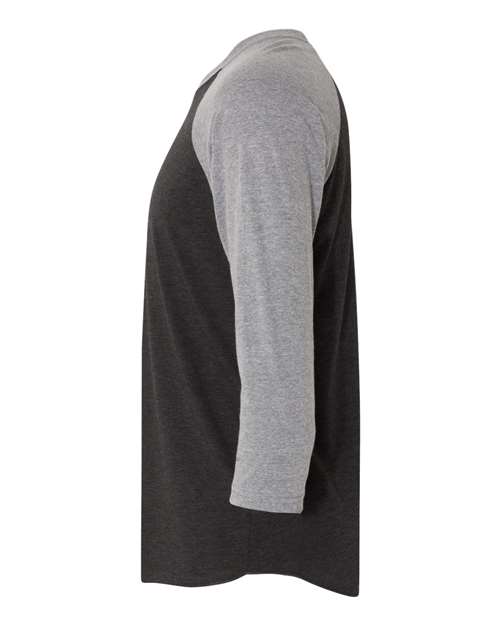 Next Level Unisex Triblend Three-Quarter Raglan T-Shirt 6051