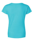 LAT Women's Fine Jersey V-Neck Tee 3507