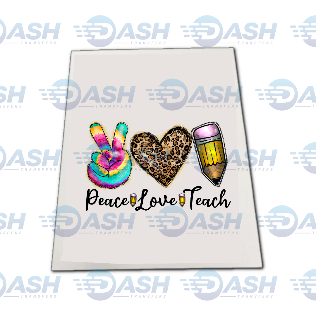 Peace Love Teach