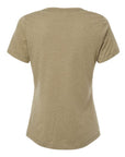 BELLA + CANVAS Women's Relaxed Heather CVC V-Neck Tee 6405CVC