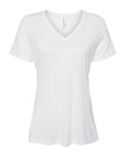 BELLA + CANVAS Women's Relaxed Triblend V-Neck Tee 6415
