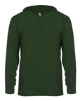 Badger Unisex B-Core Hooded Long Sleeve T-Shirt 4105