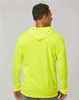 Badger Unisex B-Core Hooded Long Sleeve T-Shirt 4105
