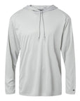 Badger Unisex B-Core Hooded Long Sleeve T-Shirt 4105