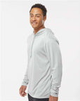 Badger Unisex B-Core Hooded Long Sleeve T-Shirt 4105