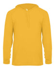 Badger Unisex B-Core Hooded Long Sleeve T-Shirt 4105
