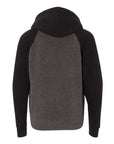 Independent Trading Co. Youth Lightweight Special Blend Raglan Hooded Sweatshirt PRM15YSB