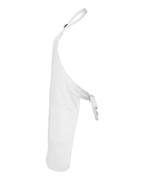 Q-Tees Full-Length Apron with Pockets Q4350