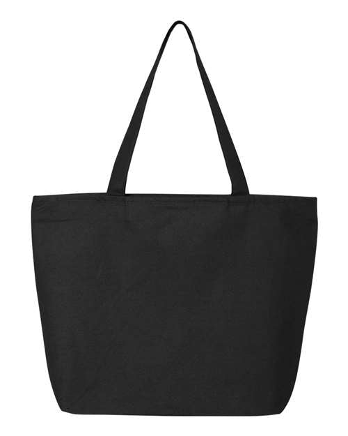 Q-Tees 25L Zippered Tote Q611