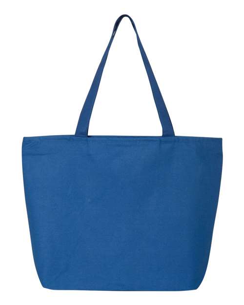 Q-Tees 25L Zippered Tote Q611