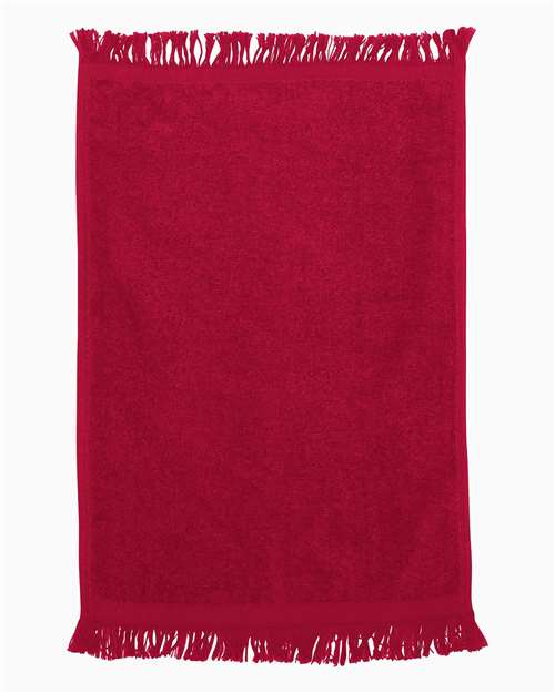 Q-Tees Fringed Fingertip Towel T100