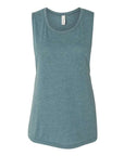 BELLA + CANVAS Women's Flowy Scoop Muscle Tank 8803