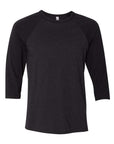 BELLA + CANVAS Unisex Three-Quarter Sleeve Baseball Tee 3200