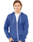 BELLA + CANVAS Unisex Sponge Fleece Full-Zip Hoodie Sweatshirt 3739