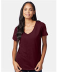Hanes Women's Perfect-T V-Neck T-Shirt S04V