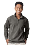 Comfort Colors Unisex Garment-Dyed Quarter-Zip Sweatshirt 1580