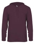 Badger Unisex B-Core Hooded Long Sleeve T-Shirt 4105