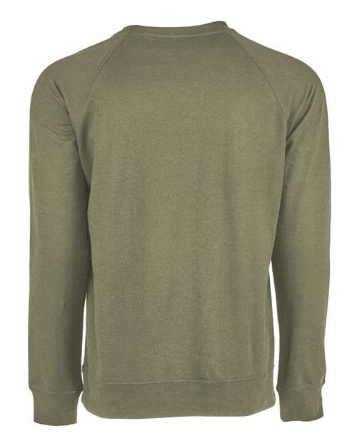 Next Level Unisex Laguna Raglan Crewneck Sweatshirt 9000