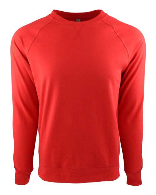 Next Level Unisex Laguna Raglan Crewneck Sweatshirt 9000