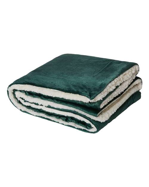 Alpine Fleece Micro Mink Sherpa Blanket 8712