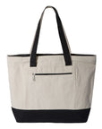 Q-Tees 19L Zippered Tote Q1300
