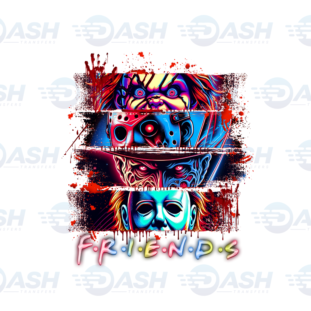 22x48 Inches Halloween Gang sheet