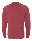 Independent Trading Co. Unisex Special Blend Raglan Crewneck Sweatshirt PRM30SBC