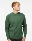 Independent Trading Co. Unisex Special Blend Raglan Crewneck Sweatshirt PRM30SBC