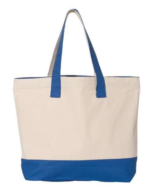 Q-Tees 19L Zippered Tote Q1300