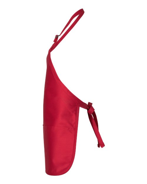 Q-Tees Full-Length Apron with Pouch Pocket Q4250