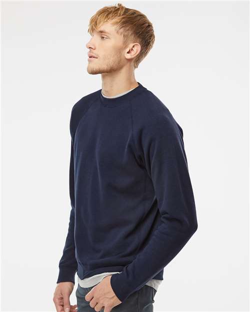 Independent Trading Co. Unisex Special Blend Raglan Crewneck Sweatshirt PRM30SBC