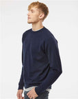 Independent Trading Co. Unisex Special Blend Raglan Crewneck Sweatshirt PRM30SBC