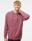Independent Trading Co. Unisex Midweight Pigment-Dyed Hooded Sweatshirt PRM4500