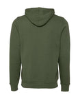 BELLA + CANVAS Unisex Sponge Fleece Hoodie Sweatshirt 3719