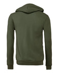 BELLA + CANVAS Unisex Sponge Fleece Full-Zip Hoodie Sweatshirt 3739
