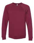 BELLA + CANVAS Unisex Sponge Fleece Raglan Crewneck Sweatshirt 3901