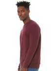 BELLA + CANVAS Unisex Sponge Fleece Raglan Crewneck Sweatshirt 3901
